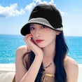 thumbnail image 4 of Sombrero ajustable de circunferencia de 56-60 cm, sombrero de pescador para mujer, sombrilla, gorra con circunferencia de cabeza grande, 4 of 5