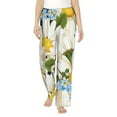 thumbnail image 2 of Kdxio Women's Comfy Stretch Bees Collecting NectarPrint Drawstring Pajama Pants-Medium, 2 of 9