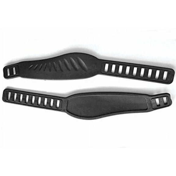 SBDs-Life Fitness Stationary Bikes Long Adjustable Pedal Straps -2"W x 12-1/2"L -After Market Replacement for Exercise Bike, Bicycle.