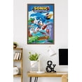 thumbnail image 2 of Sonic Superstars (2023) - Group Scene Wall Poster, 22.375" x 34" Framed, 2 of 5