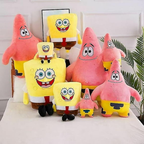 Cartoon Spongebob Squarepants-plush Toy Patrick Star-teddy Kid Gift Xmas Doll