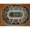 thumbnail image 1 of 9 x 14 Po. Begium Doily Verona, Noir, 1 of 1