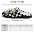 thumbnail image 2 of Mens Cozy Slippers Invader Zim Invader Zim Warm Soft Plush Slipper Slip-on House Shoes for Home Indoor Outdoor, 2 of 7