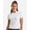 White, variant on TriDri TD653 Women's Luxe Fitted Tee-Black-S