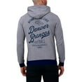 thumbnail image 5 of Men's Darius Rucker Collection by Fanatics Navy Denver Broncos Tonal Knit Pullover Hoodie, 5 of 5