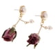 thumbnail image 1 of 1 Par de de Flores Reales Cubiertos de Resina, Colgantes de Flores Secas Naturales, Pendientes de Gota, para Mujer, Joyería en 3 Color UNA Macarena pendientes de flor de rosa cuelgan, 1 of 8