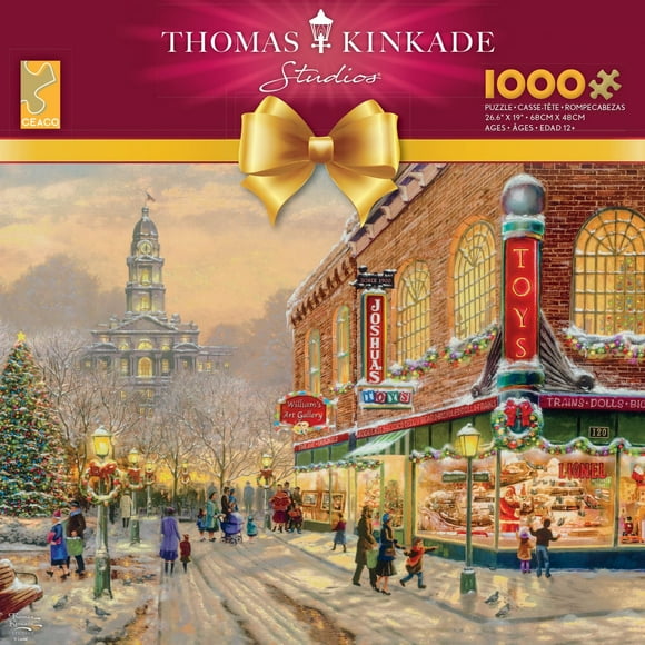 Ceaco: Thomas Kinkade Holiday Collection - A Christmas Wish Puzzle 1000 pièces