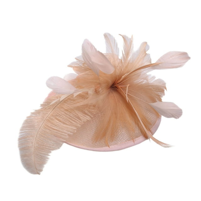 fastboy Chapeau Réversible Femme Fascinator Must-Have pour les Amateurs de Mode Toutes Saisons Grande Variété Peau Rose 1Set