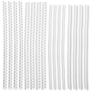 ANTIGUYUE 16Pcs Ring Size Reducer(4 Sizes) , Transparent Ring Size Adjuster, Guard Tightener Reducer Jewelry Resizing Tool, Transparent Ring Size Adjuster