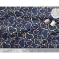 thumbnail image 3 of Soimoi Poly Georgette Fabric Floral & Heart Print Sewing Fabric Yard 42 Inch Wide, 3 of 3