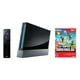 thumbnail image 1 of Restored Black Wii Console With New Super Mario Brothers (Refurbished), 1 of 1