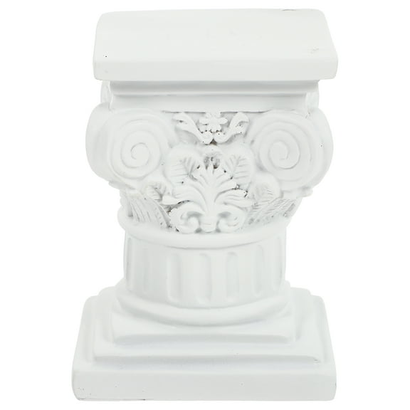 Pedestal Sculpture Ornaments Roman Pillar Dinner Party