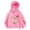 Pink, variant on GobdXE Girls Floral Print Hooded Sweatshirt Long Sleeve Casual Pullover Kids Fashion Hoodie Daily Sports Top