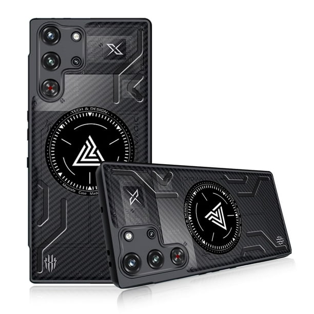 Funda NOUKAJU REDMAGIC 10 Pro con refrigeración anticaída negra