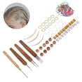 thumbnail image 3 of Accessoires de Dreadlock, Perles de Dreadlocks Ajustables Hommes Femmes Métal pour Extension de Cheveux, 3 of 8