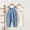 White, variant on ATOGUTA Girls Sleeveless Jumpsuit Size 2T-8 Denim Bib Jumpsuit Girls Baggy Jeans Overalls with Side Pockets Blue