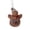 A, variant on Homellea Christmas Gingerbread Man Hanging Ornament, 3.54 Inch Resin Cookie Figure with Jute String, Santa Hat and Heart Apron for Xmas Tree, Wreath, Garland, Mantel and Holiday Decor