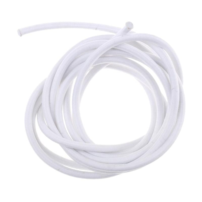 EXTRA STRONG WHITE ELASTIC BUNGEE ROPE SHOCK CORD TIE DOWN 4-12 MM 