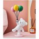 thumbnail image 2 of Cartoon Balloon Bear Statue Ornaments Cute Flying Bear Sculpture Children Room Living Room Home Decor Office Desktop Ornaments, 2 of 2