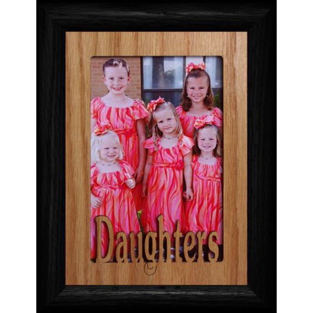 Daughters Portrait Picture Frame Holds A 4X6 Or Cropped 5X7 Picture
