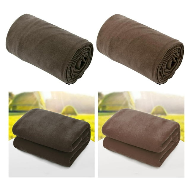 2 uds Manta para acampar forro suave saco de dormir cálido Sábana cojín térmico Al aire libre para viajes Hotel Picnic trotar shamjiam Manta de seguridad