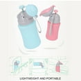 thumbnail image 3 of Taza para orinal para niños, orinal portátil a prueBa de fugas, inodoro de emergencia para bebés, niños pequeños, con anillos de silicona de sellado, material pp ecológico,, 3 of 7