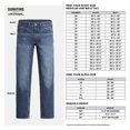thumbnail image 4 of Signature by Levi Strauss & Co. Gold Men's Slim Fit Jeans Uncharted 42Wx32L, 4 of 4