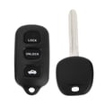 thumbnail image 1 of Llave de entrada sin llave Unique Bargains 314MHz GQ43VT14T para Toyota Camry con chip 4C y 4 botones, 1 of 7