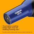 thumbnail image 4 of Conair 1875W Ionic Shine Turbo Dryer w/Atts - Blue & Black, 4 of 8