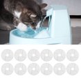 thumbnail image 4 of Filtro De Fuente De Agua Para Mascotas, 12 Uds. Filtro Seguro De 3 Capas, Embalaje Individual, Filtro Dispensador De Agua Para Gatos Para Alimentador De Agua Universal Accesorio de Mascotas, 4 of 8