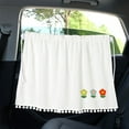 thumbnail image 4 of Herrnalise Car Privacy CurtainsCar Divider Curtains for Windows Car Privacy Curtains White Curtains for Car Windows Fixed by Suction Cups Detachable Wide for Sedan Windows, 4 of 9