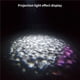 thumbnail image 4 of Billuyoard Luz de proyección de patrón de agua dinámica, proyector LED brillante, máquina de proyección de alta definición con soporte ajustable de Iluminación navideña No.1 Billuyoard HA027825-01, 4 of 5