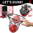 thumbnail image 5 of KukuFun Kids Indoor Basketball Hoop for Boys Ages 3-12, Mini Basketball Hoop Indoor Sets Toys with 4 Balls & 3 Scoreboard, 5 of 7