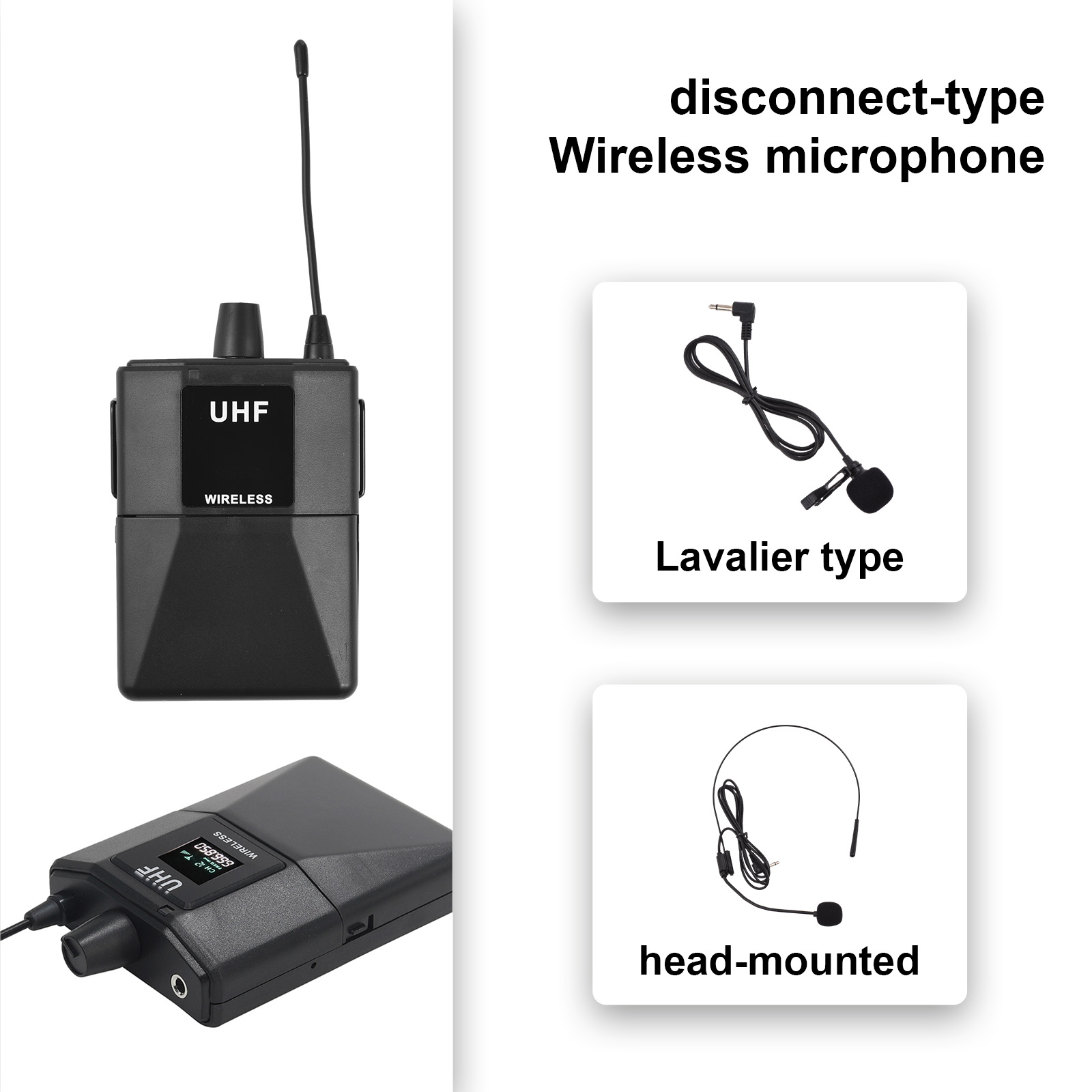 Wireless microphones,And Lavalier Party Church Dj Ktv Party Church Dj Mic Handheld Professional Uhf Mic Dj Ktv Set Headworn And Dual With Headworn Handheld Dual With Huiop Hxber
