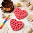 thumbnail image 6 of AuroraX Silicone Molds Chocolate,Molds for Crafts Reusable Food-Grade Heart Gummy Molds for Holiday Mother's Day Birthday Party Supplies 6 Wells, 6 of 6