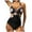 Multicolor, variant on Aoochasliy Swimsuit Clearance Women Front Cross Cutout One-Piece Swimsuits Swimwear Tankini Monokini Beachwear