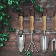 WORKPRO Garden Tools Set, 7 Piece Stainless Steel Heavy Duty Gardening Tools with Wooden Handle