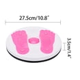 thumbnail image 6 of hengsof Twisting Waist Disc, Body Shaping Twisting Waist Machine Rotating Board Female Twister Exercise Sports Equipment Aerobic Exercise Foot Massage, 6 of 6