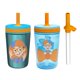 thumbnail image 1 of Vaso para sorber Zak Designs Blippi Kelso, 350 ml, acero inoxidable, 1 of 7