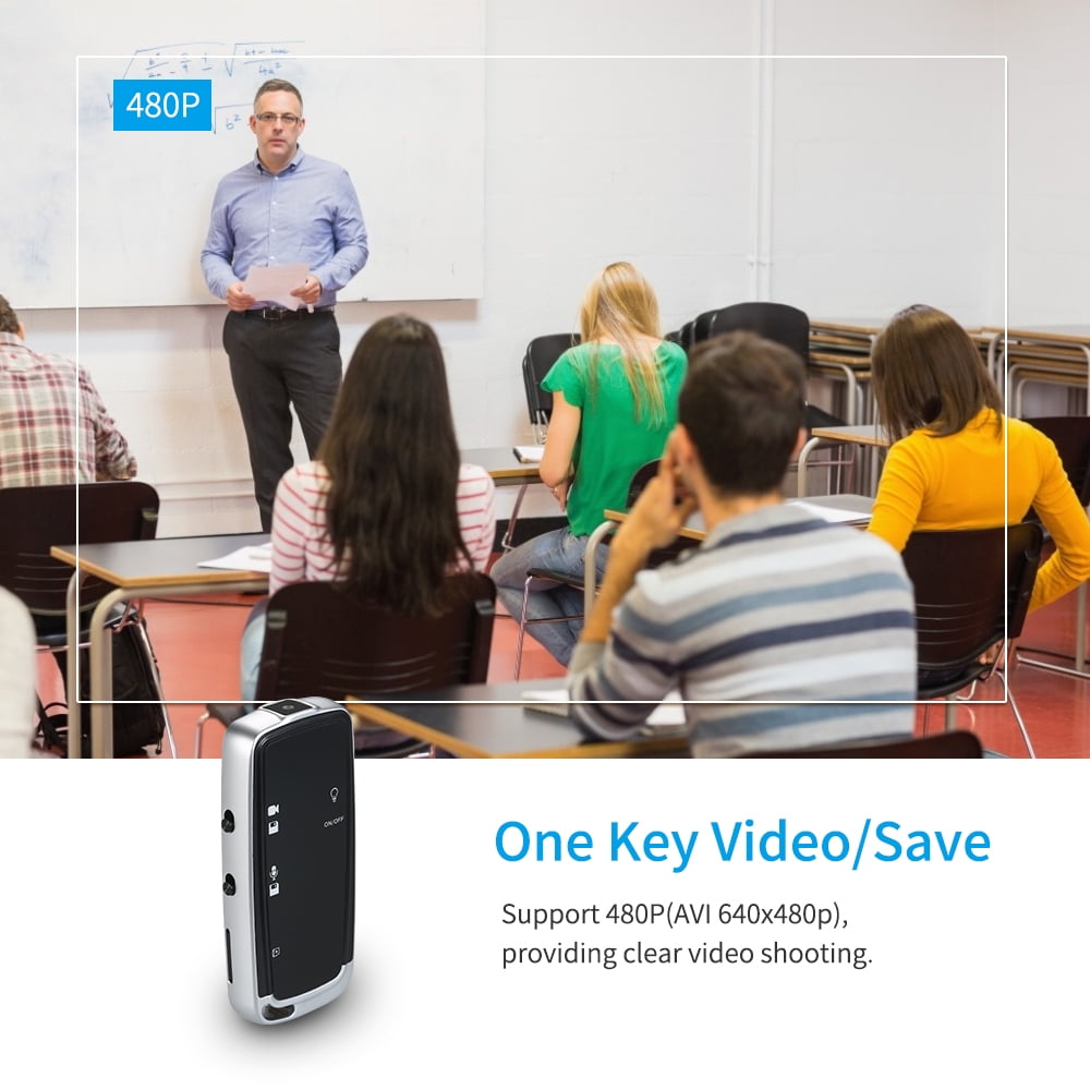 Portable Mini Camera 480P Digital Voice Video Recorder Camcorder Noise