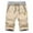 Khaki, variant on Men's Loose and Baggy Summer Casual Shorts in Various Colours, with High Waist Design, Suitable for Multiple Occasions and Machine Washable