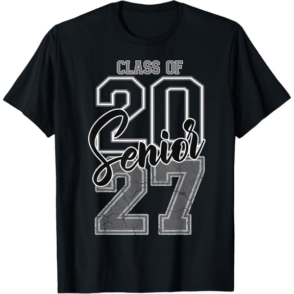 Class Of 2027 Senior 2027 Graduation 2027 Student T-Shirt Unisex S-5Xl Hot Trending Shirt Birthday Gift