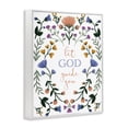 thumbnail image 3 of Stupell Industries Floral Let God Guide You Floral Painting White Framed Art Print Wall Art, 16 x 20, 3 of 8