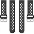 thumbnail image 5 of Tianle Compatible for Samsung Galaxy Watch 3 45mm/Galaxy Watch 46mm/Gear S3 Frontier/Classic Watch, 22mm Watch Band Quick Release Silicone Breathable Strap Wristband for Men, 5 of 5