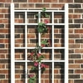 thumbnail image 6 of Dura-Trel Cottage 28 by 66 Inch PVC Vinyl Outdoor Garden Patio Trellis, 6 of 8