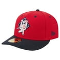 thumbnail image 3 of Men's New Era Chipper Jones Red Atlanta Braves 59FIFTY Fitted Hat, 3 of 5