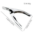 thumbnail image 3 of U-Shaped Nail Tip Cutter E - Stainless Steel U-Shaped Nail Tip Scissors, Durable Manicure Tool for French Fake Nails, Nail Tools Easter Mother'S Day Nail, 3 of 7