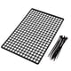thumbnail image 1 of -4 Protectores de Malla para Ventanas - Red para Equipaje - Completo - Oruga Negro, 1 of 9