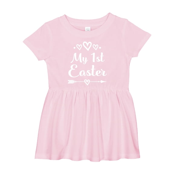 Inktastic My 1st Easter Girls Holiday Girls Baby Dress