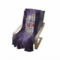 thumbnail image 4 of Las Vegas Soft Flannel Fleece Throw Blanket, Welcome to Fabulous Las Vegas Sign United States Nevada with Starburst Stripes, Cozy Plush for Indoor and Outdoor Use, 50" x 70", Multicolor, by Ambesonne, 4 of 6